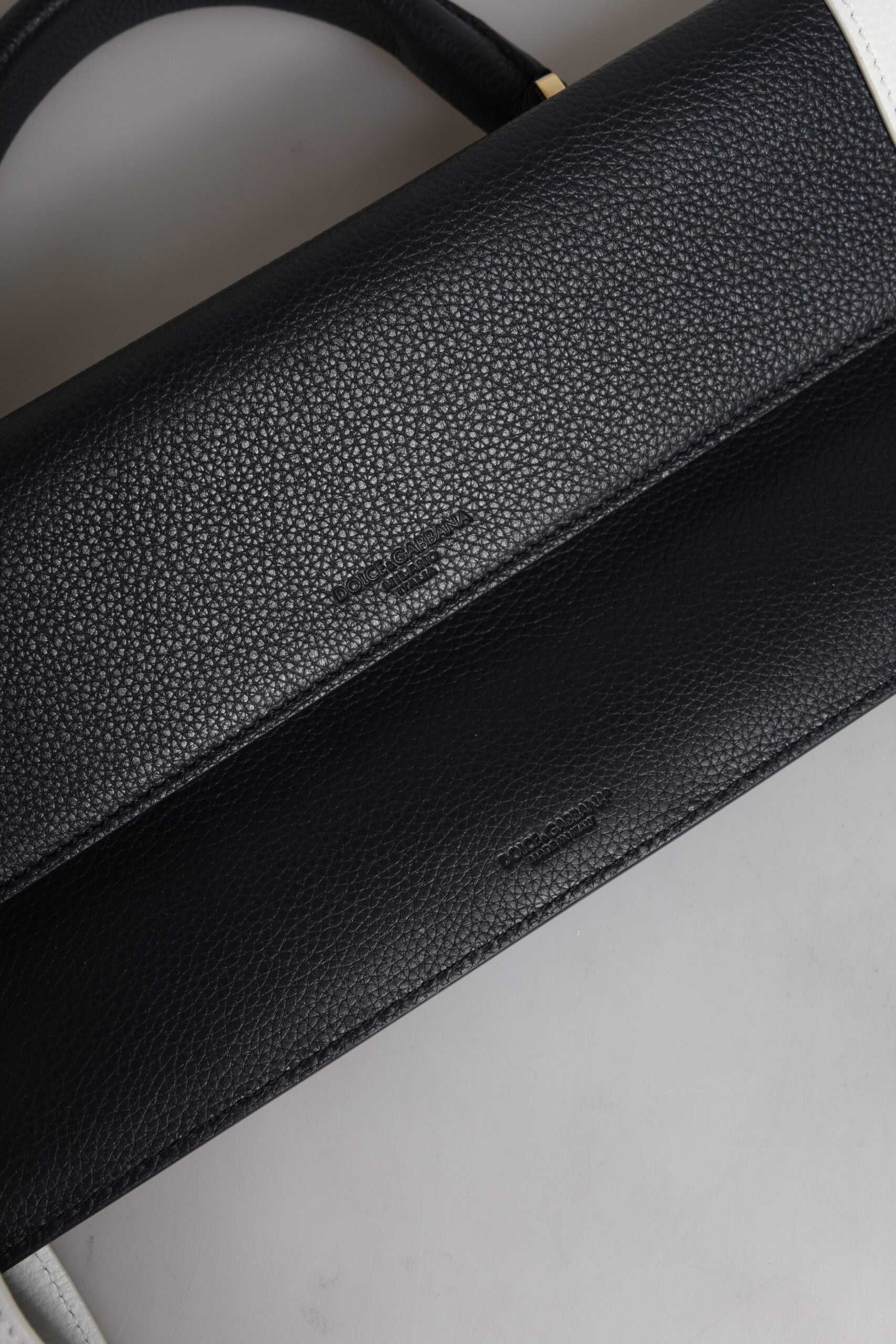 Dolce & Gabbana Blue White Calfskin Leather Crossbody Shoulder Bag -   -  Dolce & Gabbana. Dolce & Gabbana Blue White Calfskin Leather Crossbody Shoulder Bag -   -  Dolce & Gabbana.