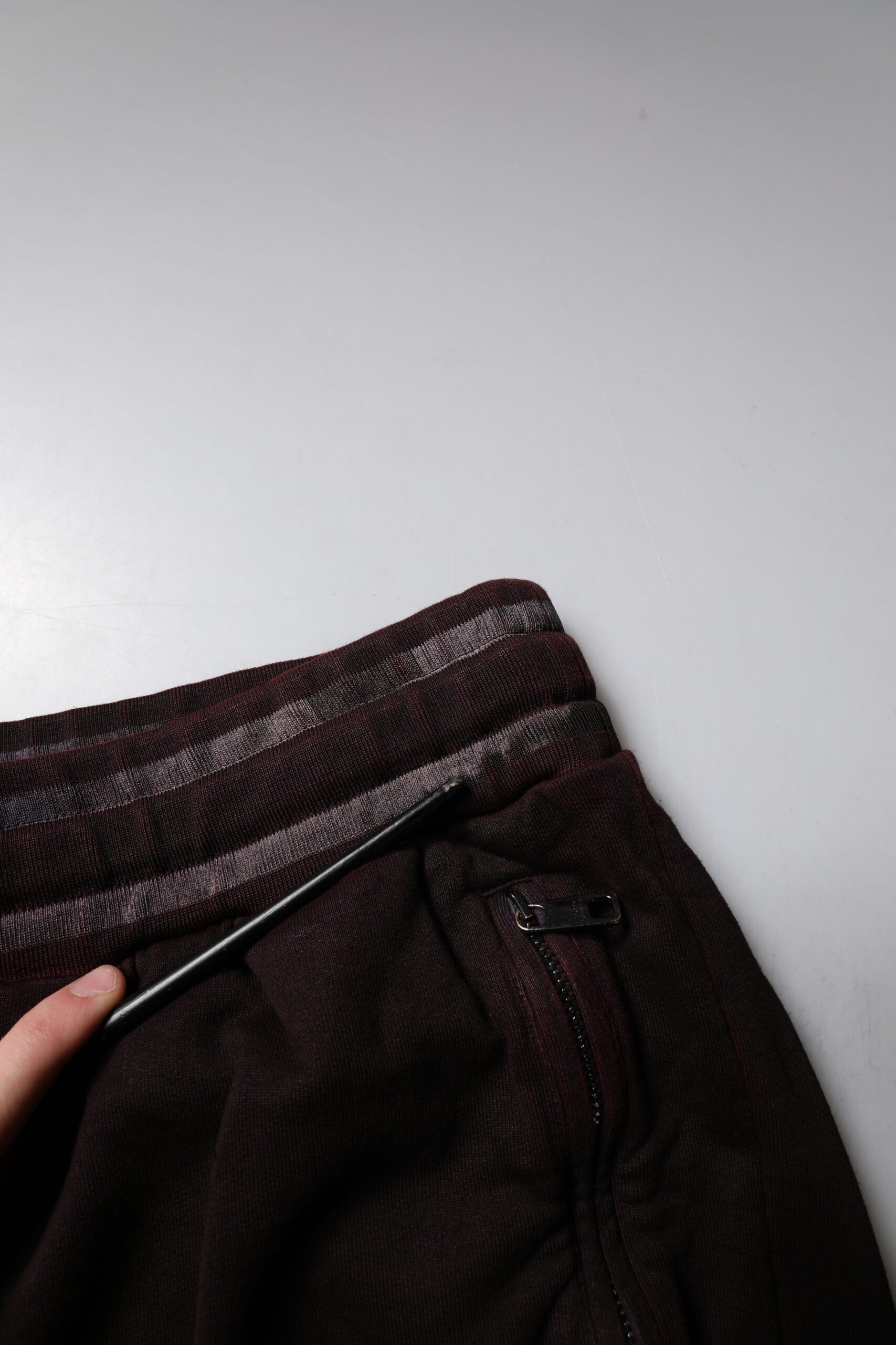 Dolce & Gabbana Maroon Cotton Logo Plaque Men Bermuda Shorts -   -  Dolce & Gabbana. Dolce & Gabbana Maroon Cotton Logo Plaque Men Bermuda Shorts -   -  Dolce & Gabbana.