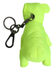 Dolce & Gabbana Green Bear Embroidered Logo Keychain Clasp Keyring -   -  Dolce & Gabbana.