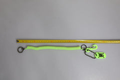 Dolce & Gabbana Green Springy Key Holder DG Logo Men's Keychain Keyring -   -  Dolce & Gabbana.