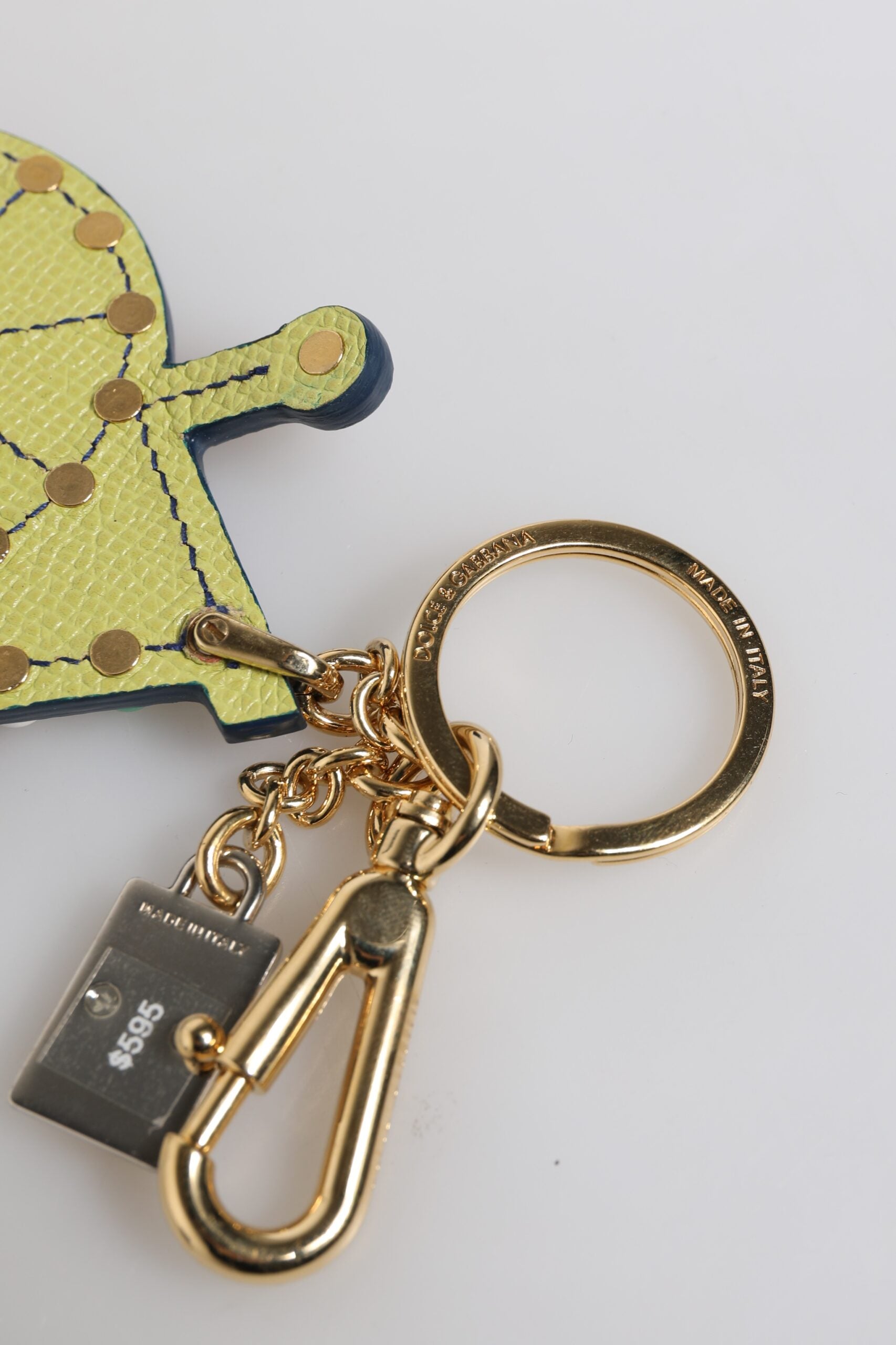 Dolce & Gabbana Multicolor Gold Tone Carretto Keychain Keyring -   -  Dolce & Gabbana. Dolce & Gabbana Multicolor Gold Tone Carretto Keychain Keyring -   -  Dolce & Gabbana.