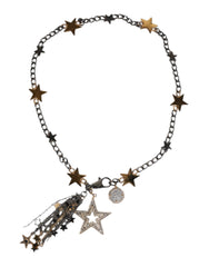 Dolce & Gabbana Silver Gold Brass Embellished Waist Chain Belt -   -  Dolce & Gabbana.