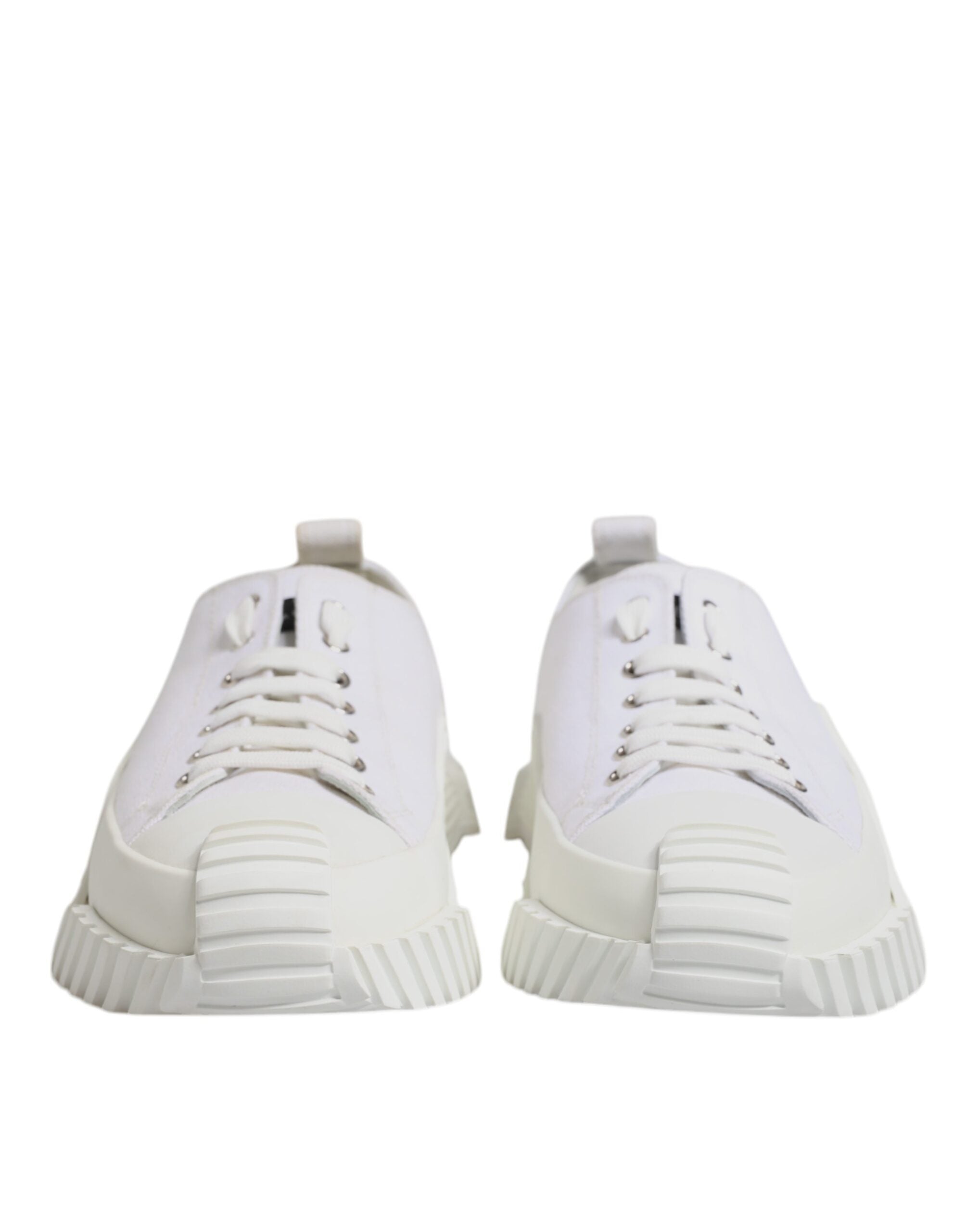 Dolce & Gabbana White Leather Low Top NS1 Sneakers Shoes -   -  Dolce & Gabbana. Dolce & Gabbana White Leather Low Top NS1 Sneakers Shoes -   -  Dolce & Gabbana.