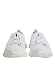 Dolce & Gabbana White Leather Low Top NS1 Sneakers Shoes -   -  Dolce & Gabbana.