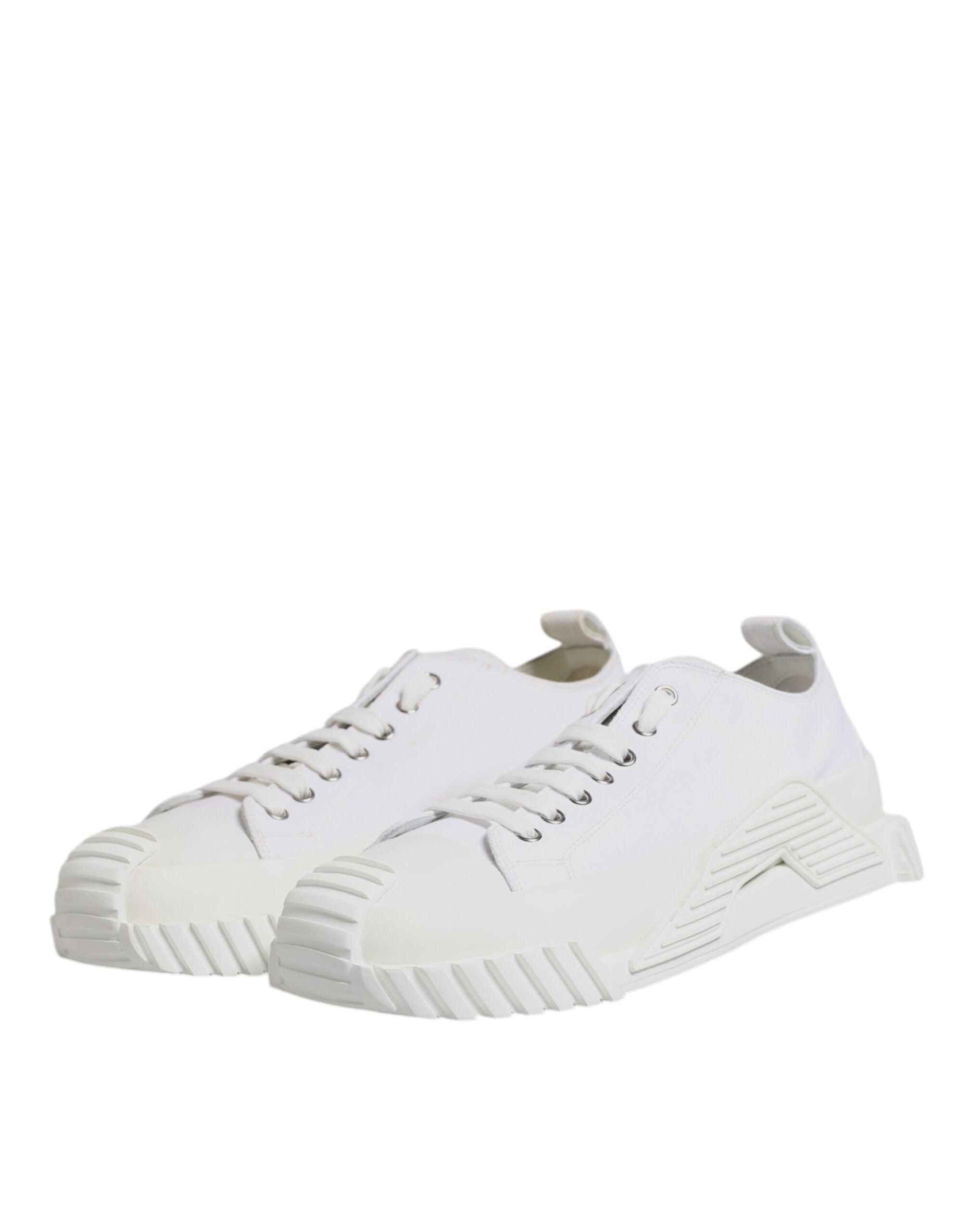 Dolce & Gabbana White Leather Low Top NS1 Sneakers Shoes -   -  Dolce & Gabbana. Dolce & Gabbana White Leather Low Top NS1 Sneakers Shoes -   -  Dolce & Gabbana.