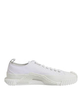 Dolce & Gabbana White Leather Low Top NS1 Sneakers Shoes -   -  Dolce & Gabbana.