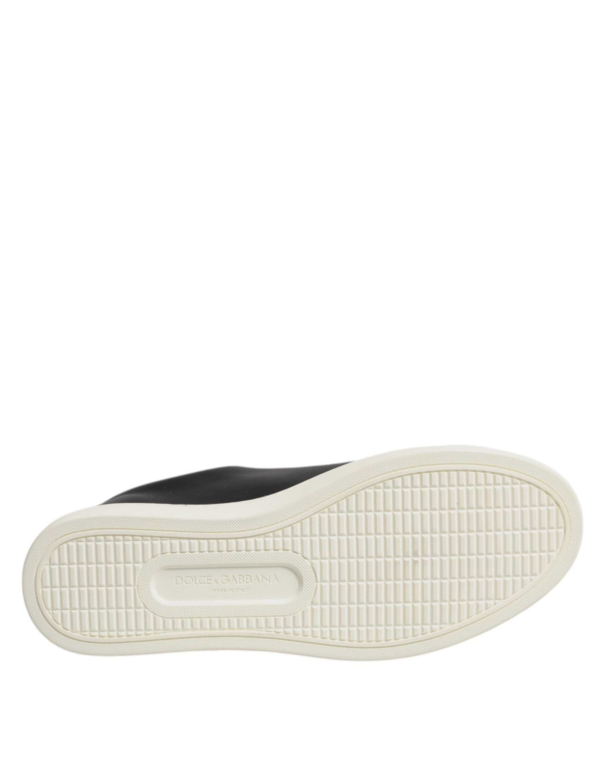 Dolce & Gabbana Black Leather Gold Red Heart Sneakers Shoes -   -  Dolce & Gabbana. Dolce & Gabbana Black Leather Gold Red Heart Sneakers Shoes -   -  Dolce & Gabbana.