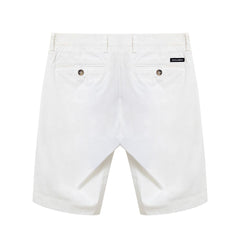Dolce & Gabbana White Cotton Bermuda -   -  Dolce & Gabbana.
