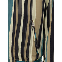 Dolce & Gabbana Multicolor Viscose Jackets & Coat - - Dolce & Gabbana.