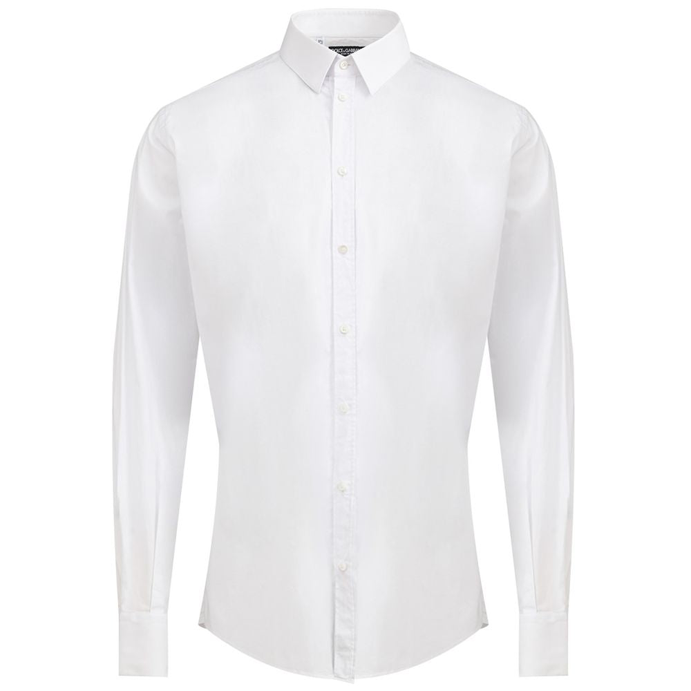 Dolce & Gabbana White Cotton Shirt - - Dolce & Gabbana.