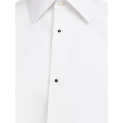 Dolce & Gabbana White Cotton Shirt - - Dolce & Gabbana.