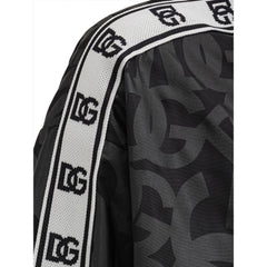 Dolce & Gabbana Black Polyester Jackets & Coat - - Dolce & Gabbana.