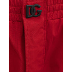 Dolce & Gabbana Red Polyamide Pant - - Dolce & Gabbana.