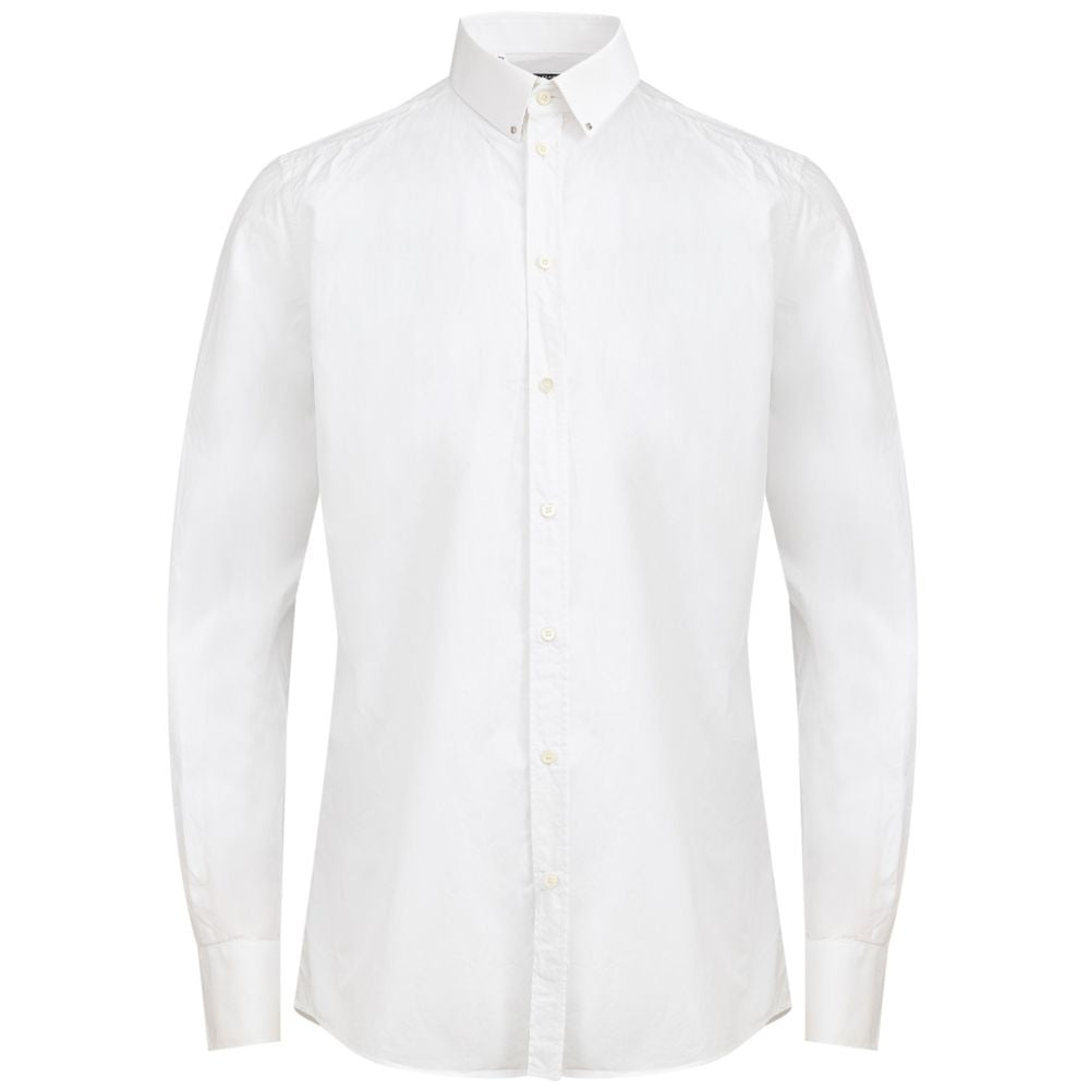 Dolce & Gabbana White Cotton Shirt - - Dolce & Gabbana.