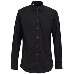 Dolce & Gabbana Black Cotton Shirt - - Dolce & Gabbana.