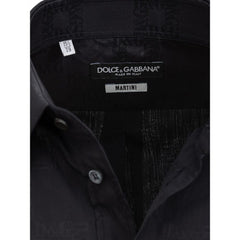Dolce & Gabbana Black Cotton Shirt - - Dolce & Gabbana.