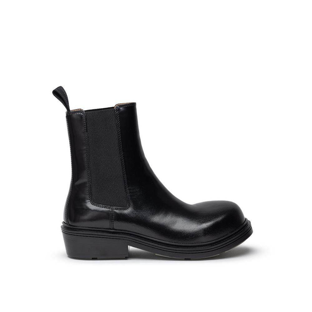 Bottega Veneta Black Leather Boot -   -  Bottega Veneta.