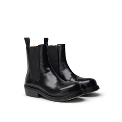 Bottega Veneta Black Leather Boot -   -  Bottega Veneta.