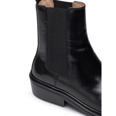 Bottega Veneta Black Leather Boot -   -  Bottega Veneta.