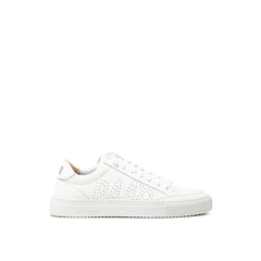 P448 White Leather Sneaker -   -  P448.