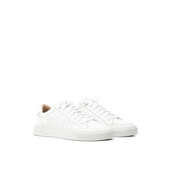 P448 White Leather Sneaker -   -  P448.