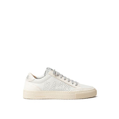 P448 White Leather Sneaker -   -  P448.