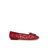 Dolce & Gabbana Red Viscose Ballet Flat -   -  Dolce & Gabbana.