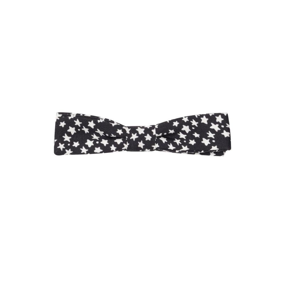 Dolce & Gabbana Black Silk Bowty -  Neckties, Men -  Dolce & Gabbana.