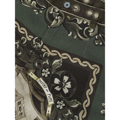 Dolce & Gabbana Green Cotton Pant - - Dolce & Gabbana.