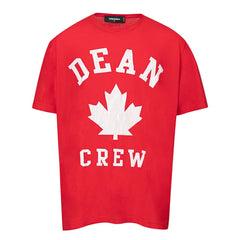 Dsquared² Red Cotton T-Shirt -   -  Dsquared².