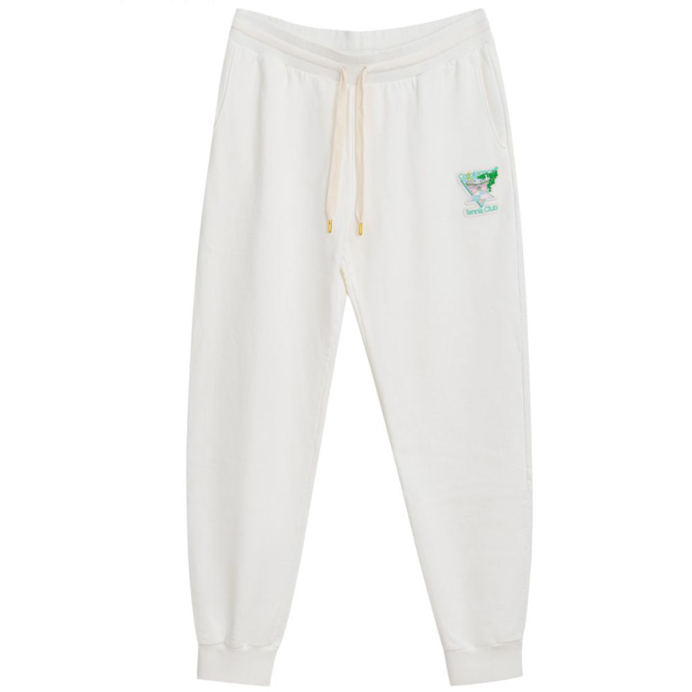 Casablanca White Cotton Athletic Pant -   -  Casablanca.
