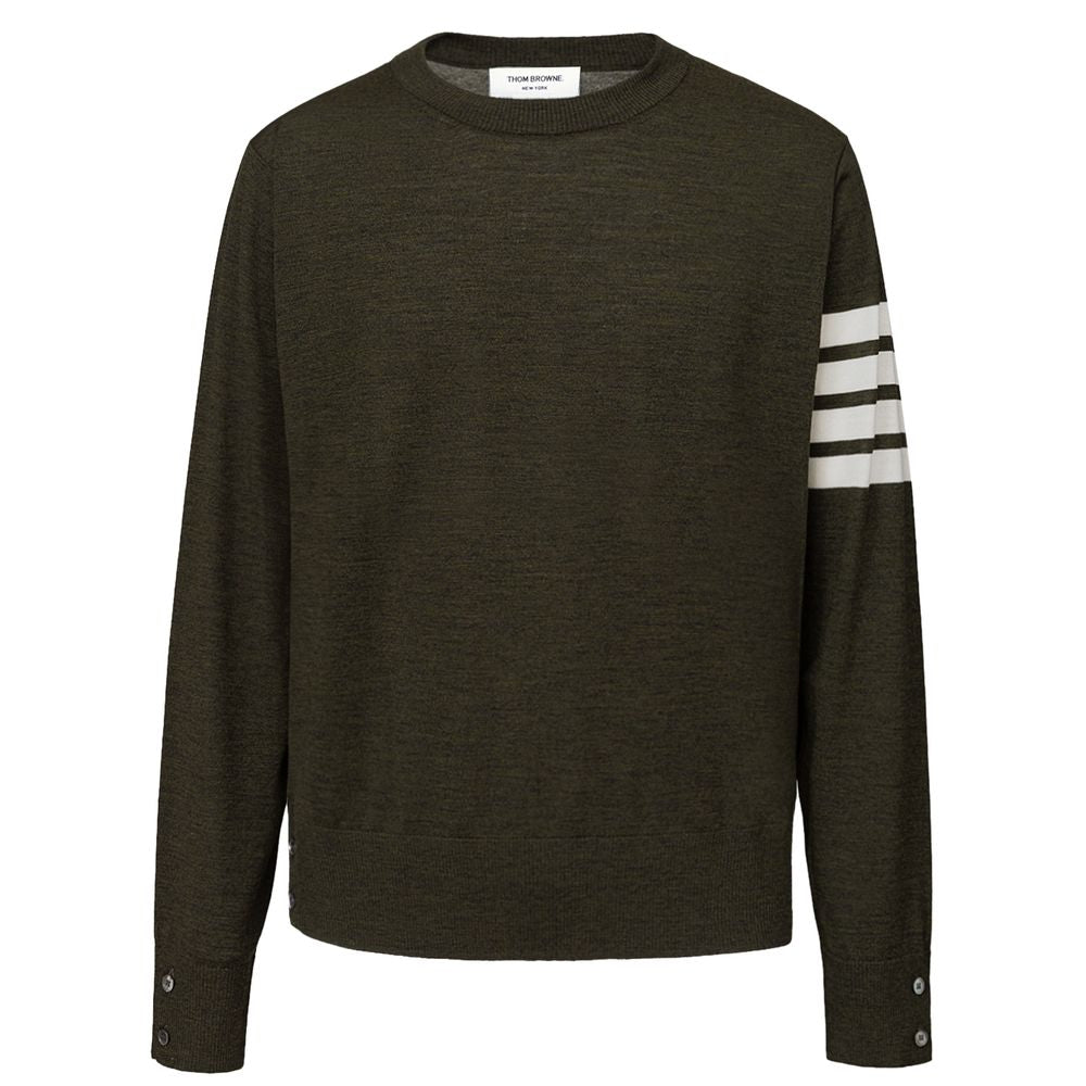 Thom Browne Green Wool Sweater -   -  Thom Browne.