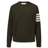 Thom Browne Green Wool Sweater -   -  Thom Browne.