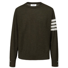 Thom Browne Green Wool Sweater -   -  Thom Browne.