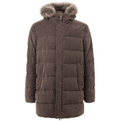 Herno Brown Cotton Jackets & Coat -   -  Herno.