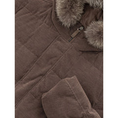 Herno Brown Cotton Jackets & Coat -   -  Herno.