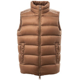 Herno Brown Polyamide Sleveless Jacket -  Vests for Men Suits -  Herno.