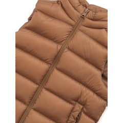 Herno Brown Polyamide Sleveless Jacket -  Vests for Men Suits -  Herno.