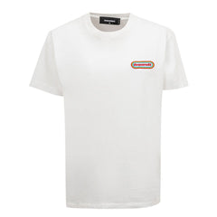 Dsquared² Chic White Cotton Staple Tee -   -  Dsquared².