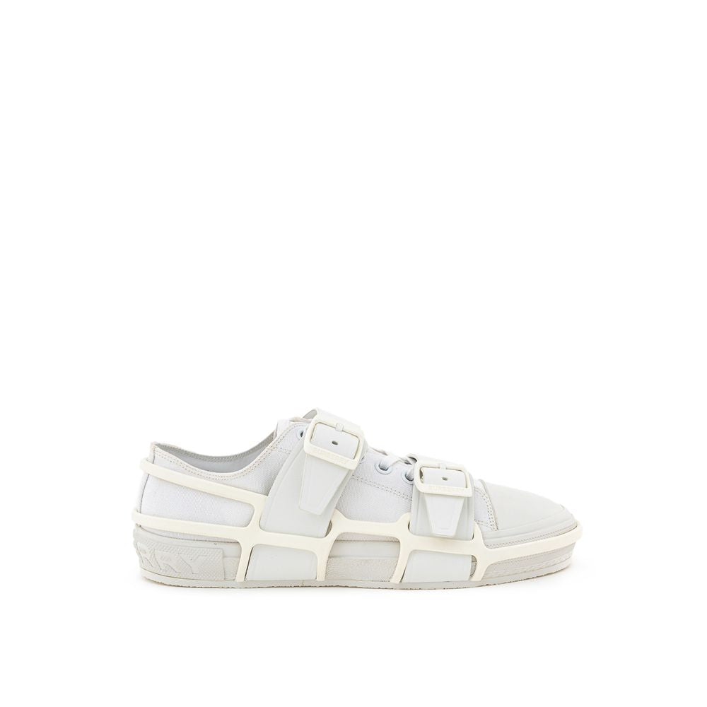 Burberry White Cotton Sneaker -   -  Burberry.