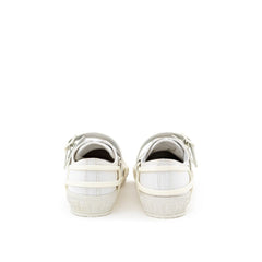 Burberry White Cotton Sneaker -   -  Burberry.