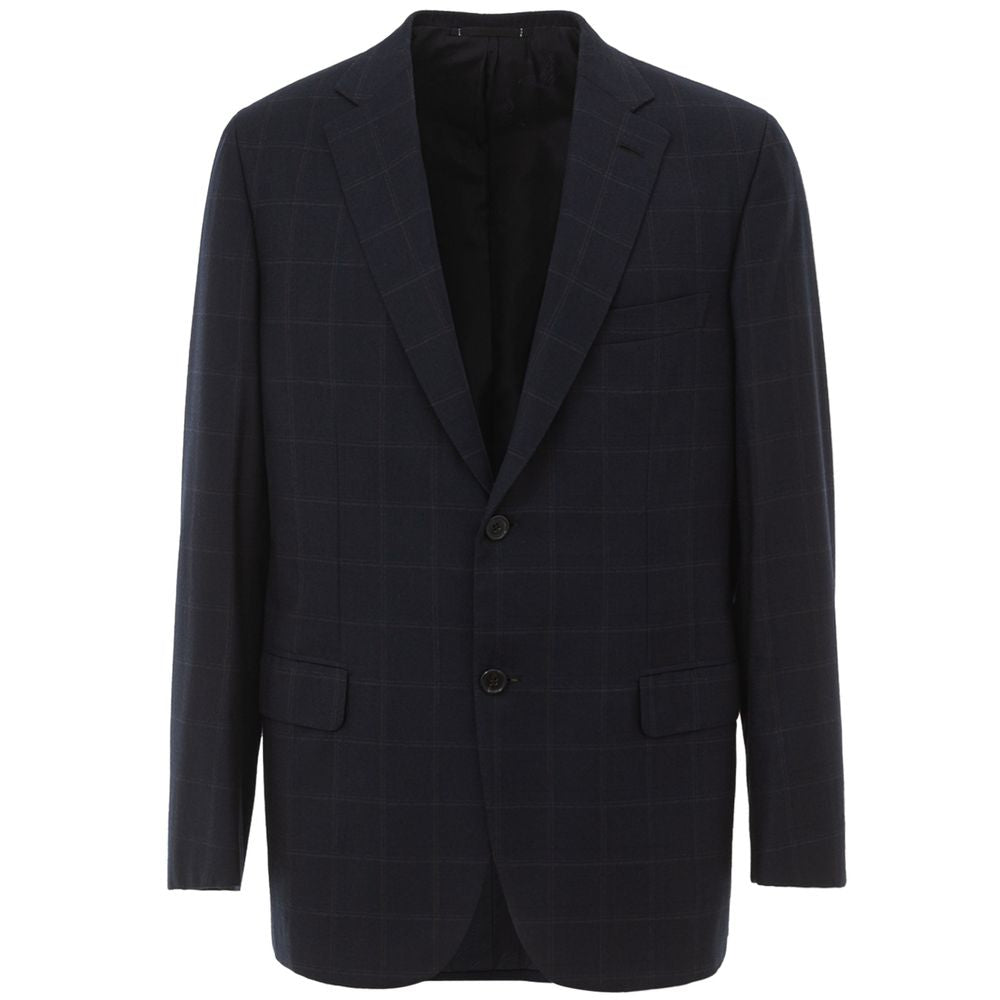 Brioni Blue Wool Blazer -   -  Brioni.