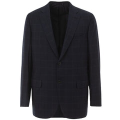 Brioni Blue Wool Blazer -   -  Brioni.