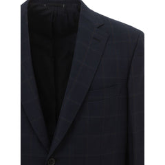 Brioni Blue Wool Blazer -   -  Brioni.