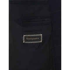 Brioni Blue Wool Blazer -   -  Brioni.