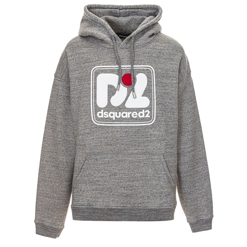 Dsquared² Gray Cotton Hoody -   -  Dsquared².