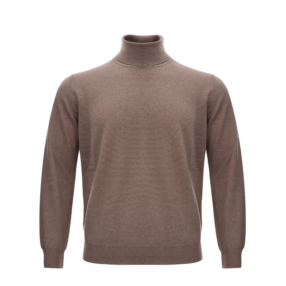 KANGRA Brown Wool Sweater -   -  KANGRA.