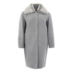 Herno Elegant Gray Wool Jacket for Timeless Style -   -  Herno.