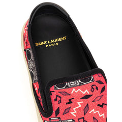 Saint Laurent Pink Cotton Sneaker -   -  Saint Laurent.