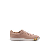 Bally Elegant Pink Cotton Leather Sneakers -   -  Bally.
